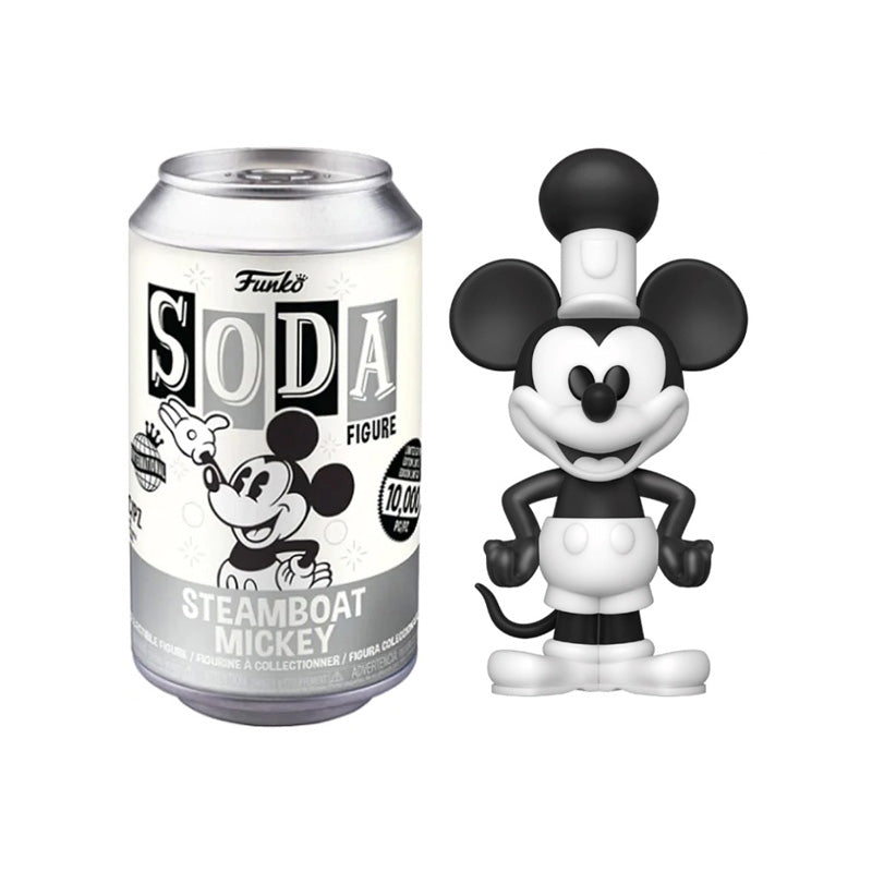 DISNEY VINIL SODA STEAMBOAT MICKEY