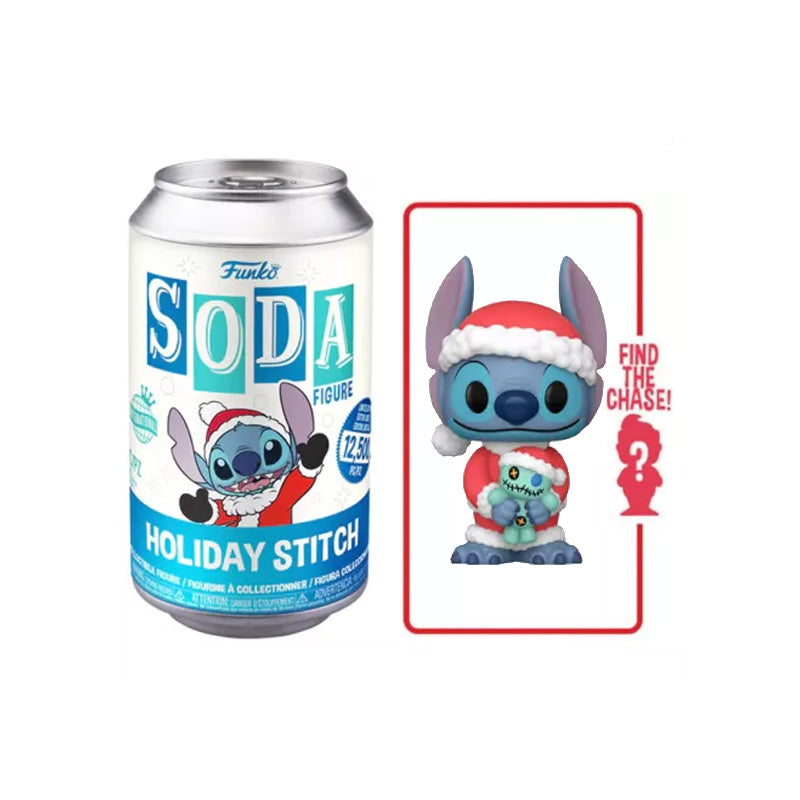 DISNEY VINIL SODA LILO & STITCH - HOLIAY STITCH